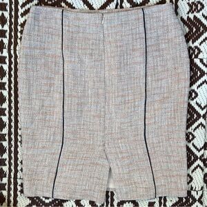 Ann Taylor Petite Tweed Pencil Skirt